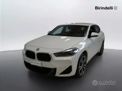 Usata BMW X2 M Sport 150 CV (110 kW) 2020 Alpin white pastello SUV
