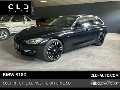 Usata BMW 318 143 CV (105 kW) 2014 Nero Station wagon