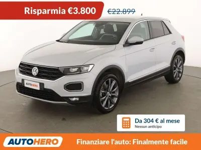 Usata VW T-Roc Advance 150 CV (110 kW) 2019 Bianco SUV