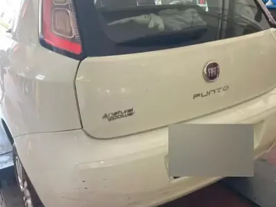 Usata Fiat Punto 77 CV (56 kW) 2013 Bianco Utilitaria
