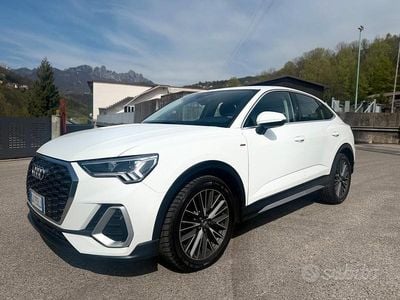Usata Audi Q3 Sportback S-Line 150 CV (110 kW) 2020 Bianco SUV