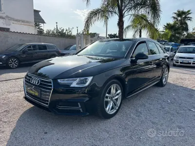 Usata Audi A4 S-Line 190 CV (139 kW) 2018 Nero Station wagon