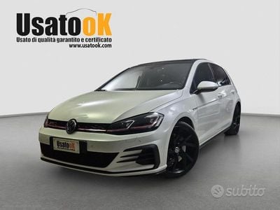Usata VW Golf VII GTI 245 CV (180 kW) 2019 Bianco Berlina
