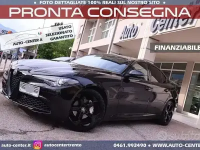 Usata Alfa Romeo Giulia Tech Edition 201 CV (147 kW) 2018 Nero Berlina