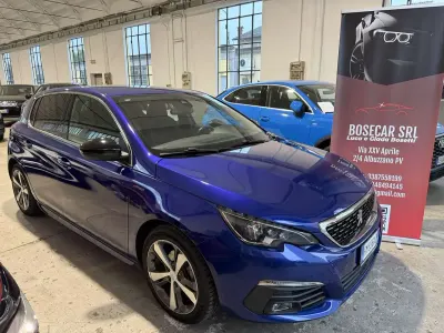 Usata Peugeot 308 GT-line 131 CV (96 kW) 2018 Blu/azzurro Berlina