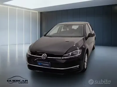 Usata VW Golf VII Business 116 CV (85 kW) 2019 Nero Berlina