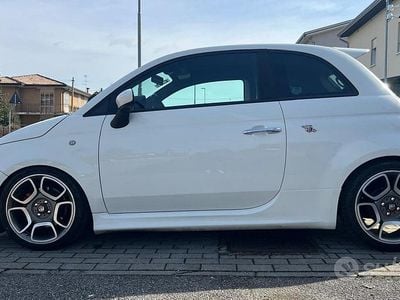 Usata Fiat 500 Abarth 135 CV (99 kW) 2009 Bianco Cabrio