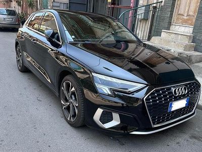 Usata Audi A3 Advanced 150 CV (110 kW) 2020 Nero Berlina