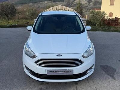 Usata Ford C-MAX Titanium 95 CV (69 kW) 2016 Bianco Monovolume