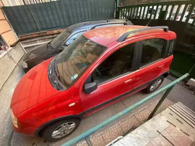 Usata Fiat Panda 4x4 69 CV (50 kW) 2007 Rosso Utilitaria