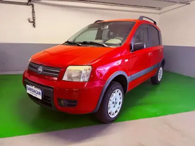 Usata Fiat Panda 4x4 Climbing 60 CV (44 kW) 2006 Rosso Utilitaria