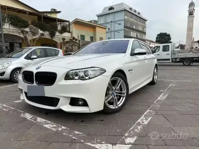 Usata BMW 525 M Sport 218 CV (160 kW) 2014 Bianco Station wagon