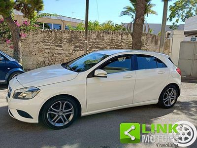 Usata Mercedes A180 109 CV (80 kW) 2014 Bianco Berlina