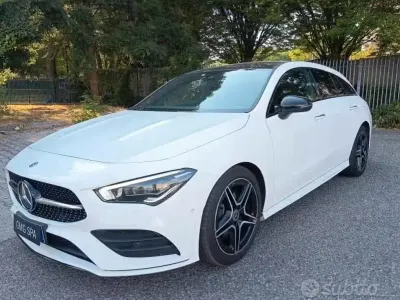 Usata Mercedes CLA200 Premium 150 CV (110 kW) 2022 Bianco Coupé