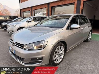 Usata VW Golf VII Highline 110 CV (80 kW) 2014 Grigio Berlina