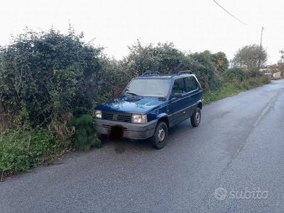 Usata Fiat Panda 4x4 50 CV (36 kW) 1999 Blu Utilitaria