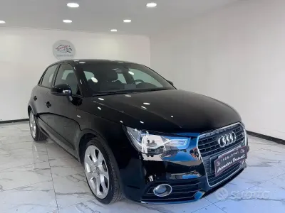 Usata Audi A1 S-Line 90 CV (66 kW) 2015 Nero Utilitaria