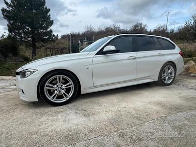 Begagnad BMW 320 M Sport 190 HK (139 kW) 2015 Vit Kombi