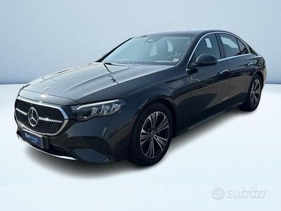 Usata Mercedes E220 Advanced 197 CV (144 kW) 2024 Nero Berlina