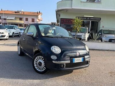 Usata Fiat 500 Lounge 69 CV (50 kW) 2011 Blu notte Utilitaria