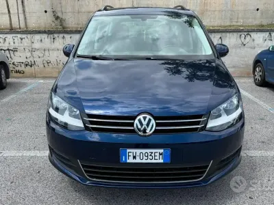 Occasion VW Sharan Highline 150 PK (110 kW) 2019 Blauw MPV
