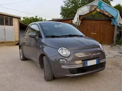 Usata Fiat 500 Lounge 69 CV (50 kW) 2010 Grigio Utilitaria
