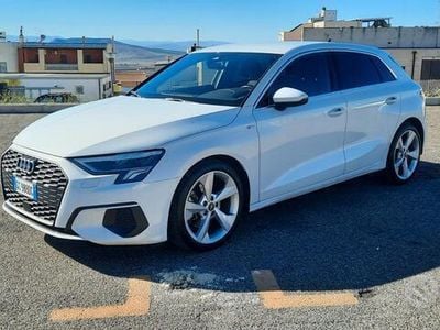 Usata Audi A3 Ambiente 158 CV (116 kW) 2020 Bianco Berlina