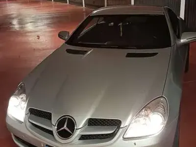 Gebraucht Mercedes SLK200 184 PS (135 kW) 2009 Silber Cabrio