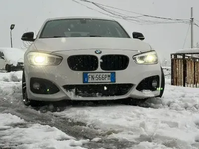 Usata BMW 114 95 CV (69 kW) 2018 Bianco Utilitaria