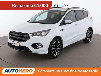 Usata Ford Kuga ST-Line 120 CV (88 kW) 2019 Bianco SUV
