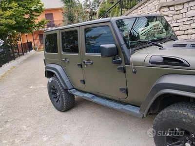 Usata Jeep Wrangler Sahara 2014 Bianco SUV
