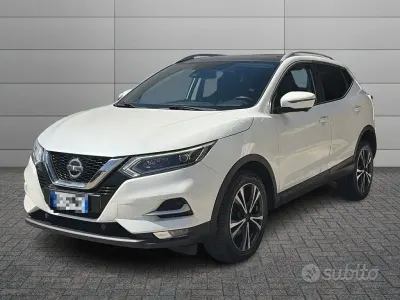 Usata Nissan Qashqai N-Connecta 150 CV (110 kW) 2019 Bianco SUV