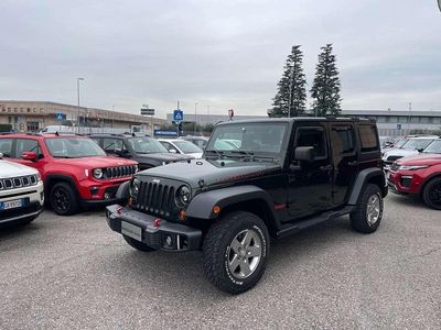 Usata Jeep Wrangler Unlimited Rubicon 200 CV (147 kW) 2011 Verde SUV