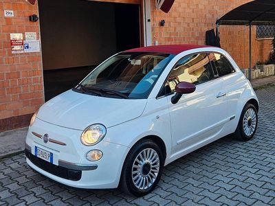 Usata Fiat 500C Lounge 95 CV (69 kW) 2011 Bianco Cabrio