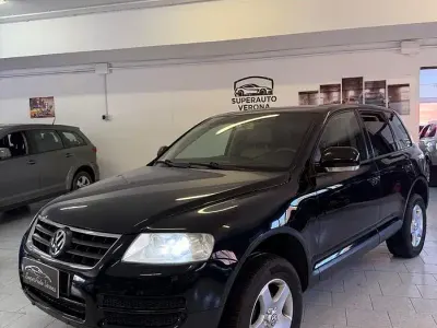 Usata VW Touareg R 174 CV (127 kW) 2004 Nero SUV