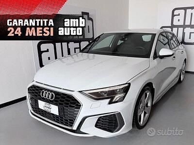 Usata Audi A3 S-Line 150 CV (110 kW) 2023 Bianco Berlina