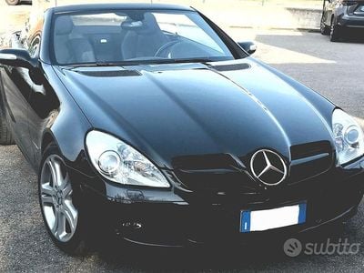 Usata Mercedes SLK200 163 CV (119 kW) 2006 Nero Cabrio