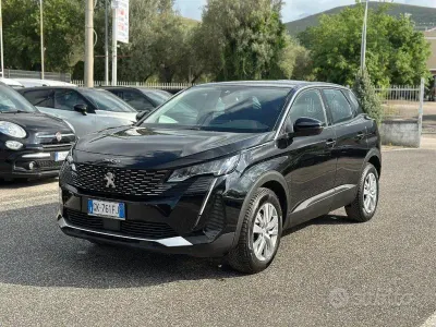 Usata Peugeot 3008 Active 131 CV (96 kW) 2022 Nero SUV