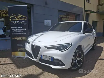 Usata Alfa Romeo Stelvio Ti 209 CV (153 kW) 2022 Bianco SUV