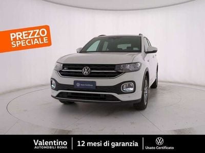 Usata VW T-Cross R-line 95 CV (69 kW) 2022 Bianco SUV