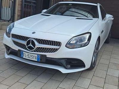 Usata Mercedes SLC250 AMG line 204 CV (150 kW) 2017 Bianco Cabrio