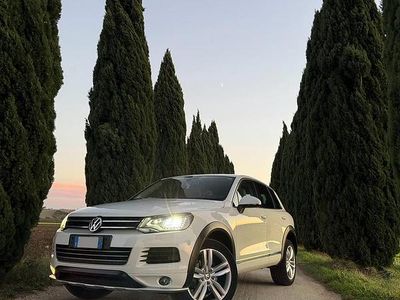 Usata VW Touareg 245 CV (180 kW) 2013 Bianco SUV