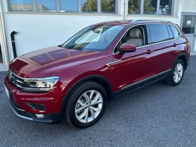 Usata VW Tiguan Allspace 190 CV (139 kW) 2019 Rosso rubino SUV