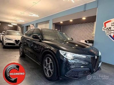Begagnad Alfa Romeo Stelvio Sprint 190 HK (139 kW) 2021 Svart SUV