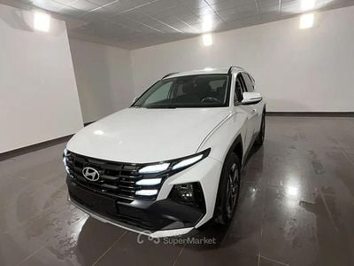 Nuova Hyundai Tucson 136 CV (100 kW) 2025 Bianco SUV