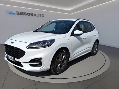 Usata Ford Kuga ST-Line X 120 CV (88 kW) 2022 Bianco frozen SUV
