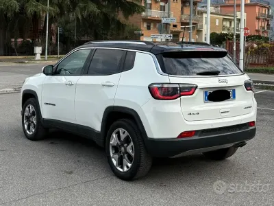 Usata Jeep Compass Limited 140 CV (102 kW) 2017 Bianco SUV