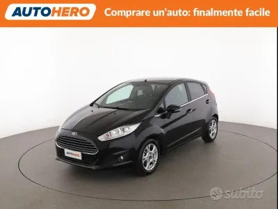 Usado Ford Fiesta Titanium 75 CV (55 kW) 2016 Negro Berlina