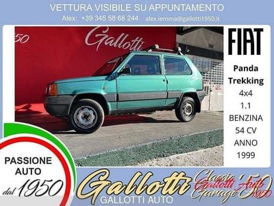 Usata Fiat Panda 4x4 Trekking 54 CV (39 kW) 1999 Grigio Utilitaria