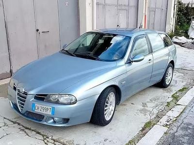 Usata Alfa Romeo 156 140 CV (102 kW) 2003 Blu Station wagon